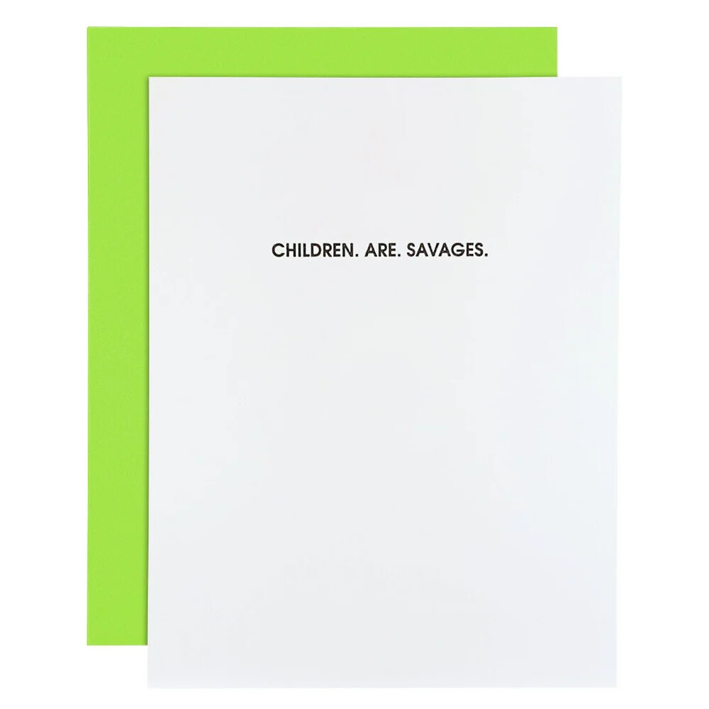 Savages - Children Card
