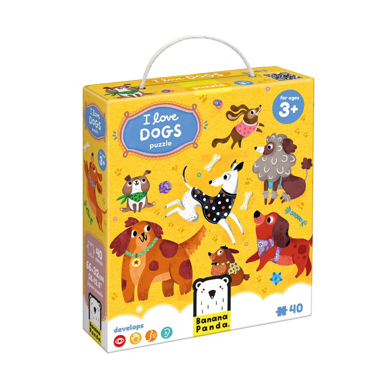 Banana Panda I Love Dogs Puzzle Floor Puzzle (3+)