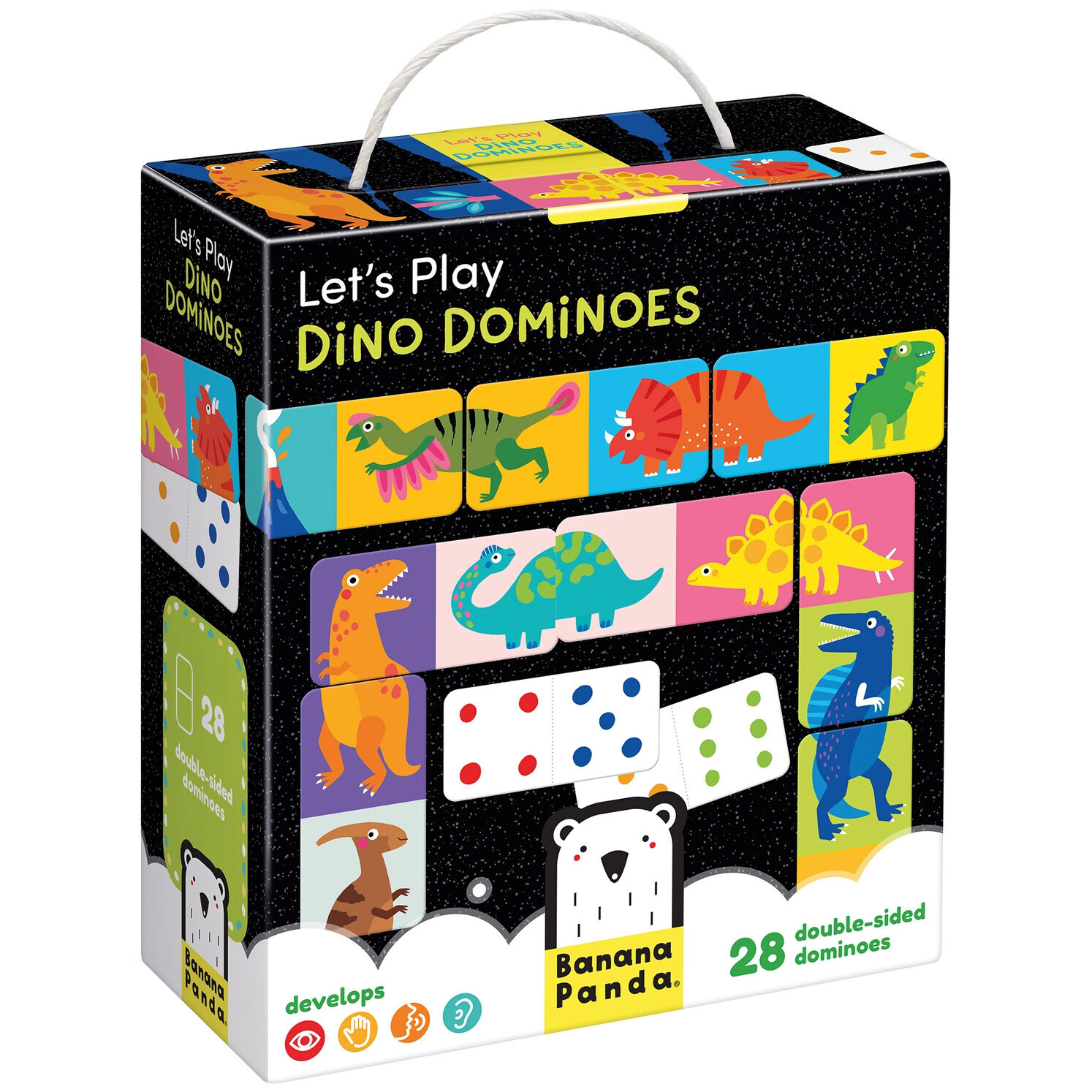 Banana Panda Let’s Play Dinosaur Dominoes (2+)