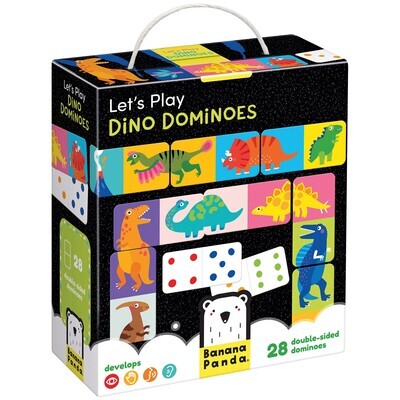 Banana Panda Let’s Play Dinosaur Dominoes (2+)