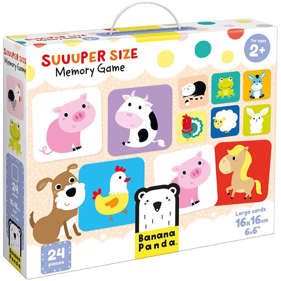 Banana Panda Suuuper Size Memory Game (2+)