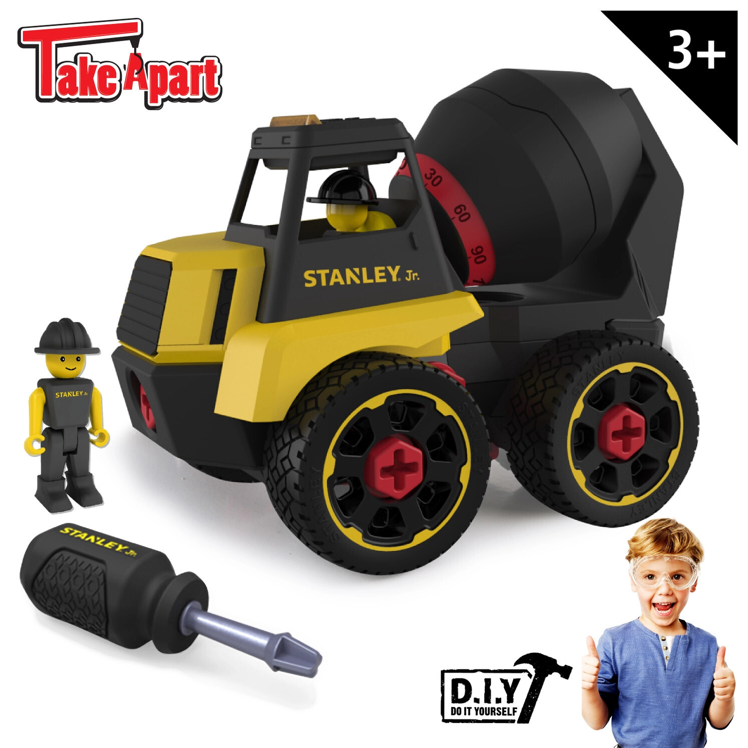STANLEY Jr Take a Part - XL Cement Truck