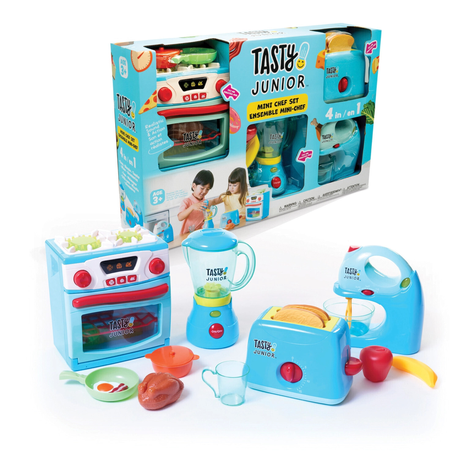 Tasty Junior - Mini Chef Playset 4 in 1