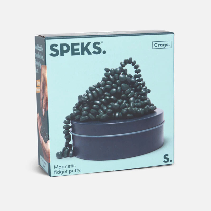 Speks Crags Magnetic Fidget Putty - Matte Jade