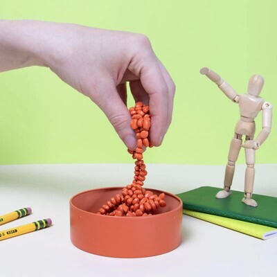 Speks Crags Magnetic Fidget Putty - Matte Coral