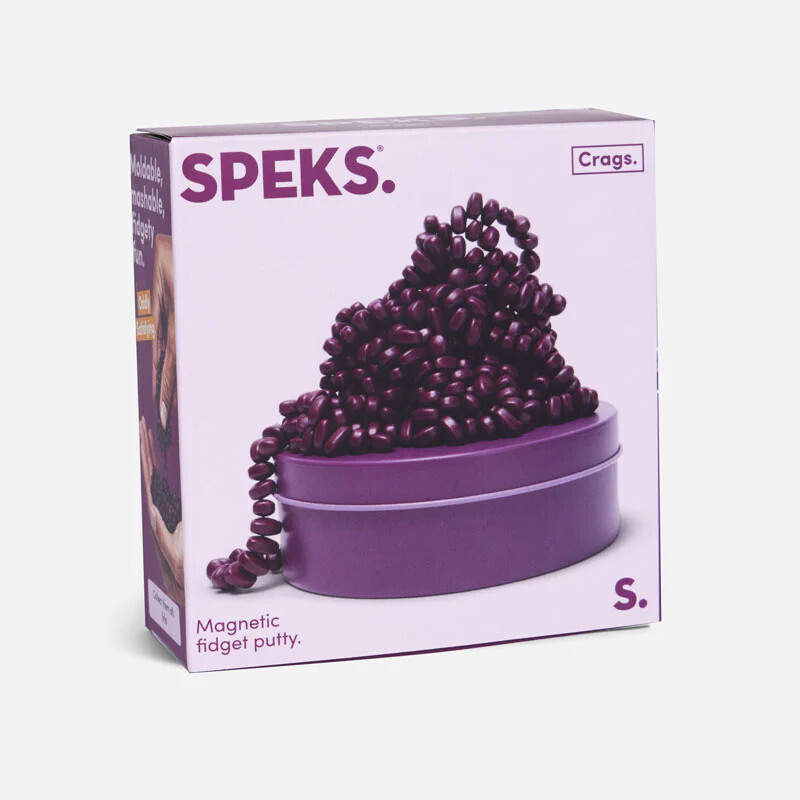 Speks Crags Magnetic Fidget Putty - Matte Iris