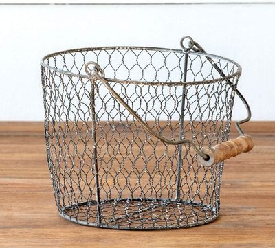 Rectangle Wire Farm Basket