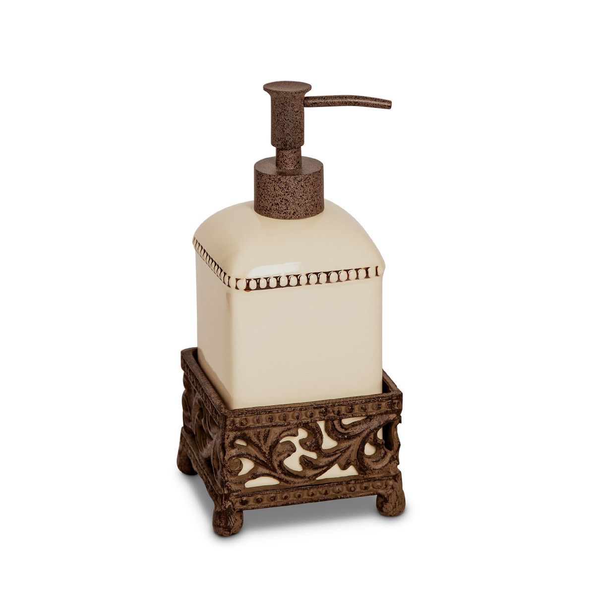 Acanthus Cast Soap/Lotion Dispenser