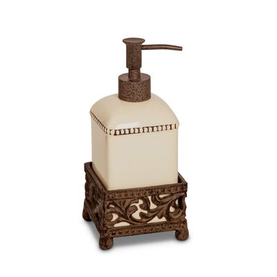Acanthus Cast Soap/Lotion Dispenser