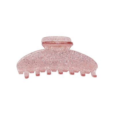 Emi Jay  One Big Effin Claw Clip - Light Pink Glitter