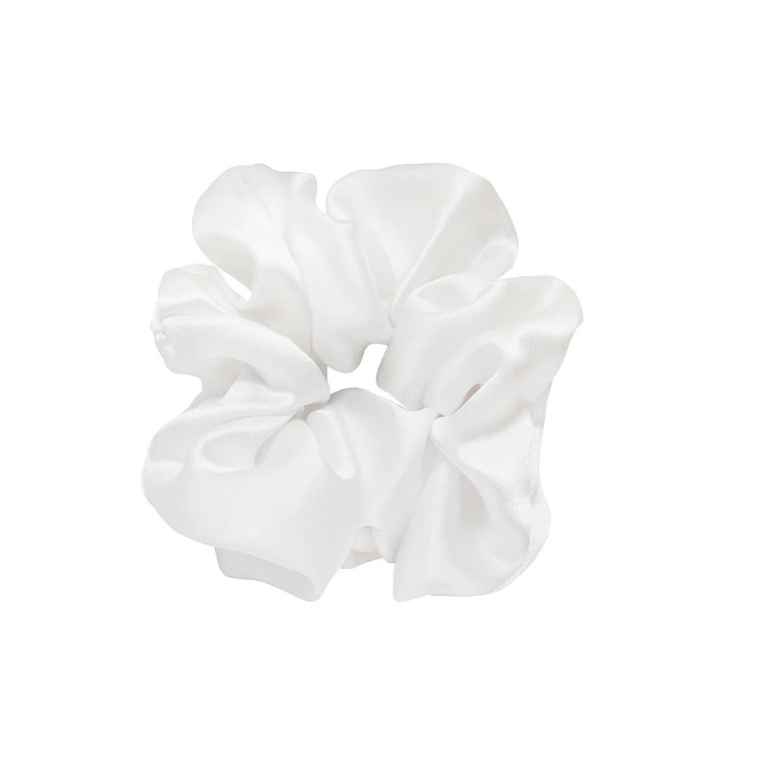 Emi Jay Sweet Dreams Silk Scrunchie in Angel