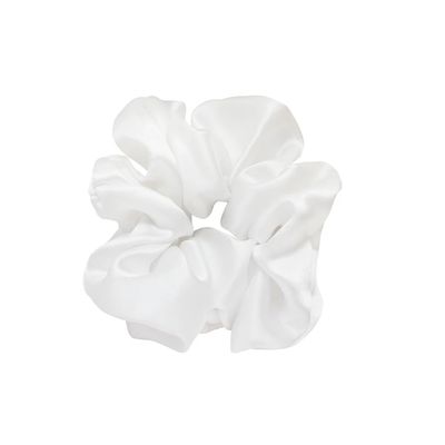 Emi Jay Sweet Dreams Silk Scrunchie in Angel