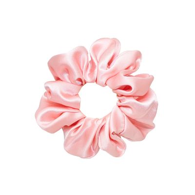 Emi Jay Sweet Dreams Silk Scrunchie in Rose Tan