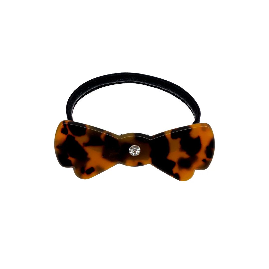 Emi Jay Bow Hair Tie in Tortoise