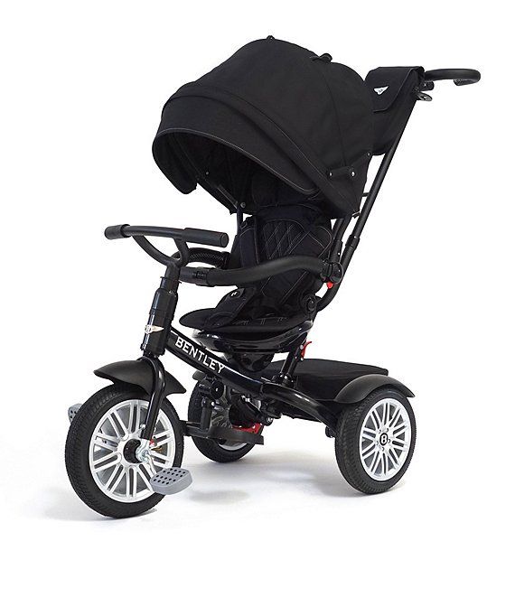 6 in 1 Onyx Black Bentley Stroller Trike
