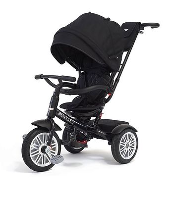 6 in 1 Onyx Black Bentley Stroller Trike
