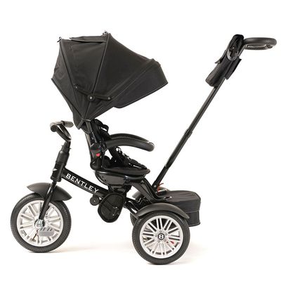 6 in 1 Onyx Black Bentley Stroller Trike