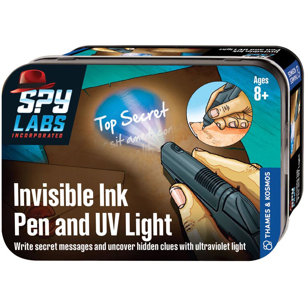 Thames &amp; Kosmos Spy Labs Invisible Ink Pen and UV Light