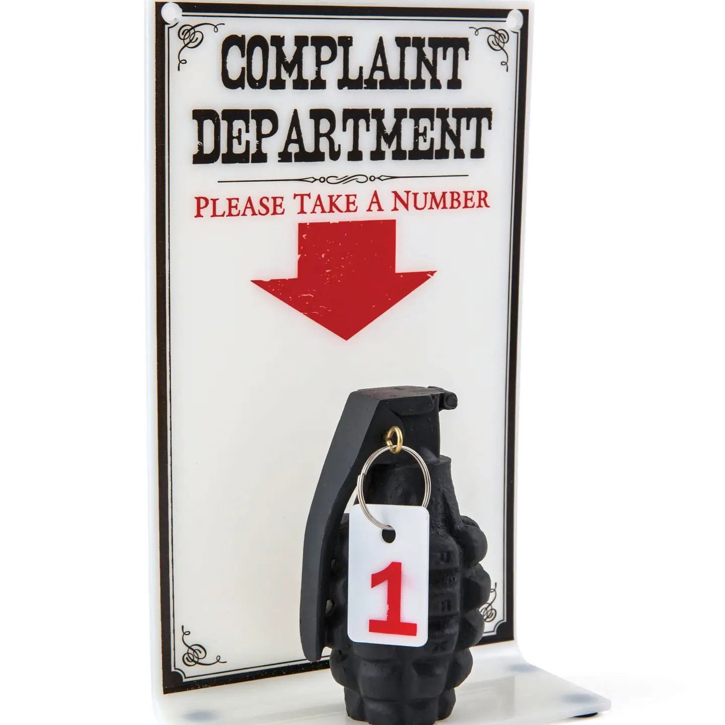 Big Mouth Complaint Department Office Sign