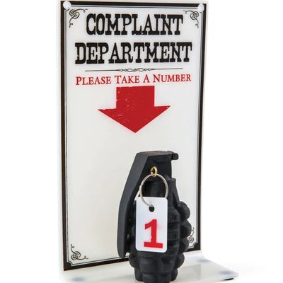 Big Mouth Complaint Department Office Sign