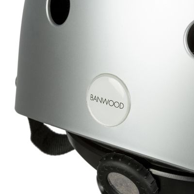 Banwood Classic Helmet - Matte Chrome