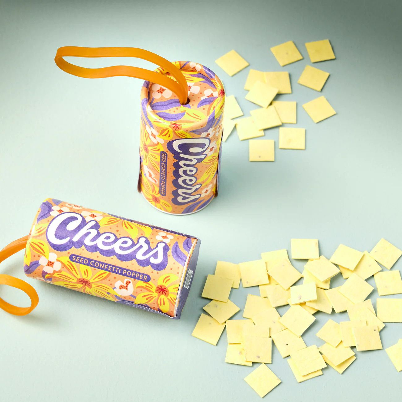 Modern Sprout Seed Confetti Poppers Cheers