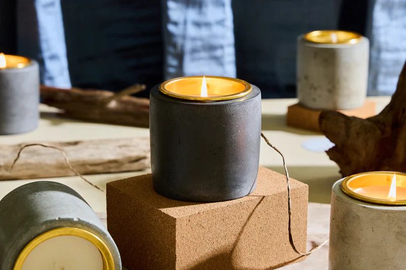 Rewined Concrete Candle Sonoma
