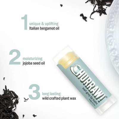 Hurraw! Lip Balm in Earl Grey