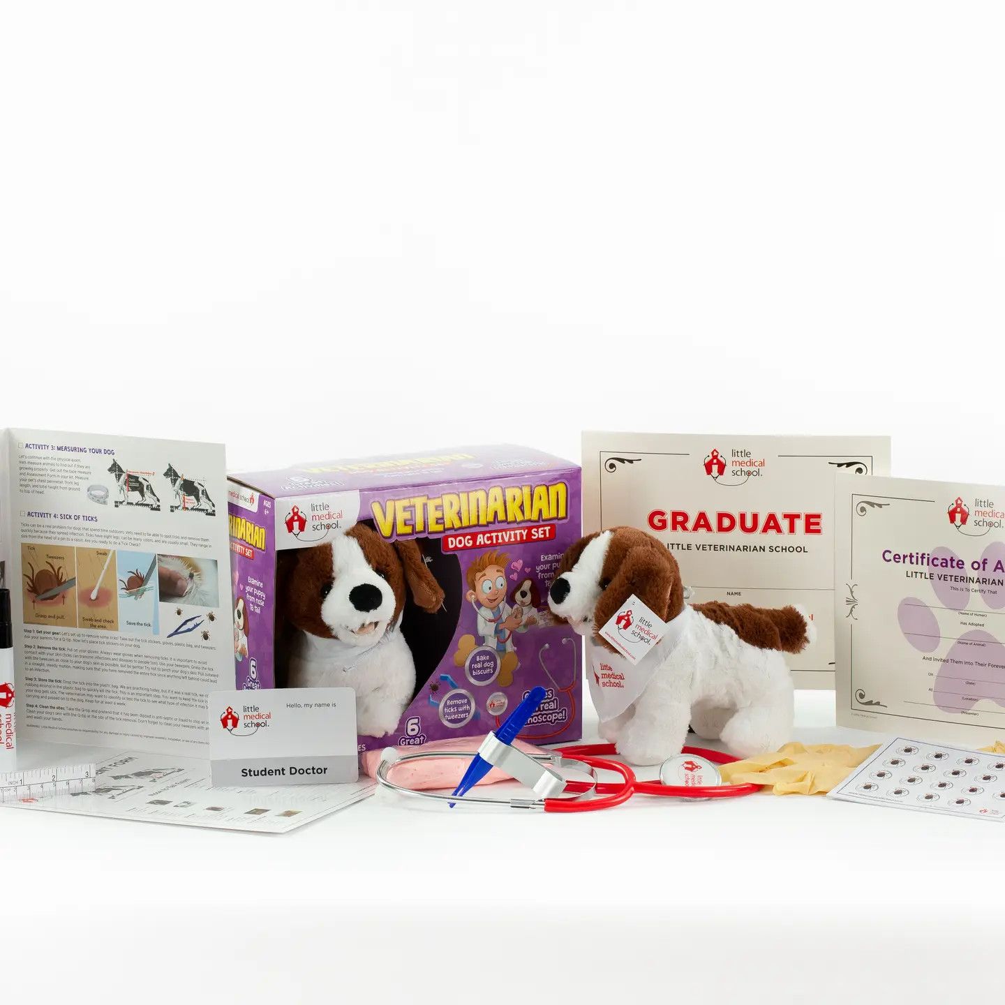 Veterinarian Dog Activity Set