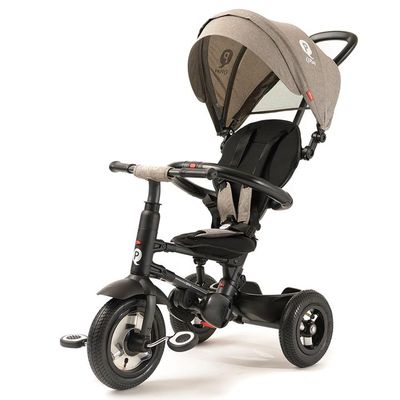 QPlay Rito Plus Folding Trike - Grey