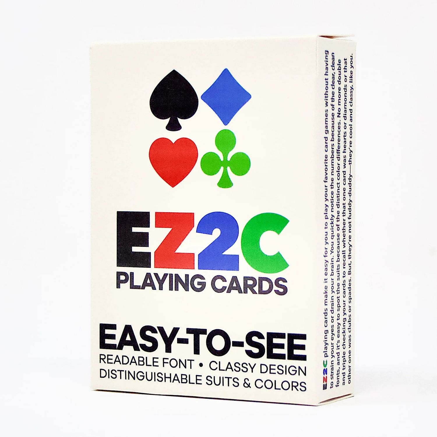 Storyactic EZ2C (Easy to See) Playing Cards