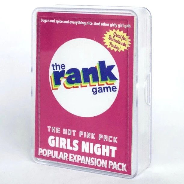 Storyactic The Rank Game Expansion Pank - Girls Night (Hot Pink Pack)
