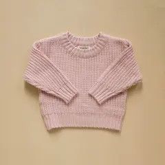 Minika Knit Sweater - Blush 4T