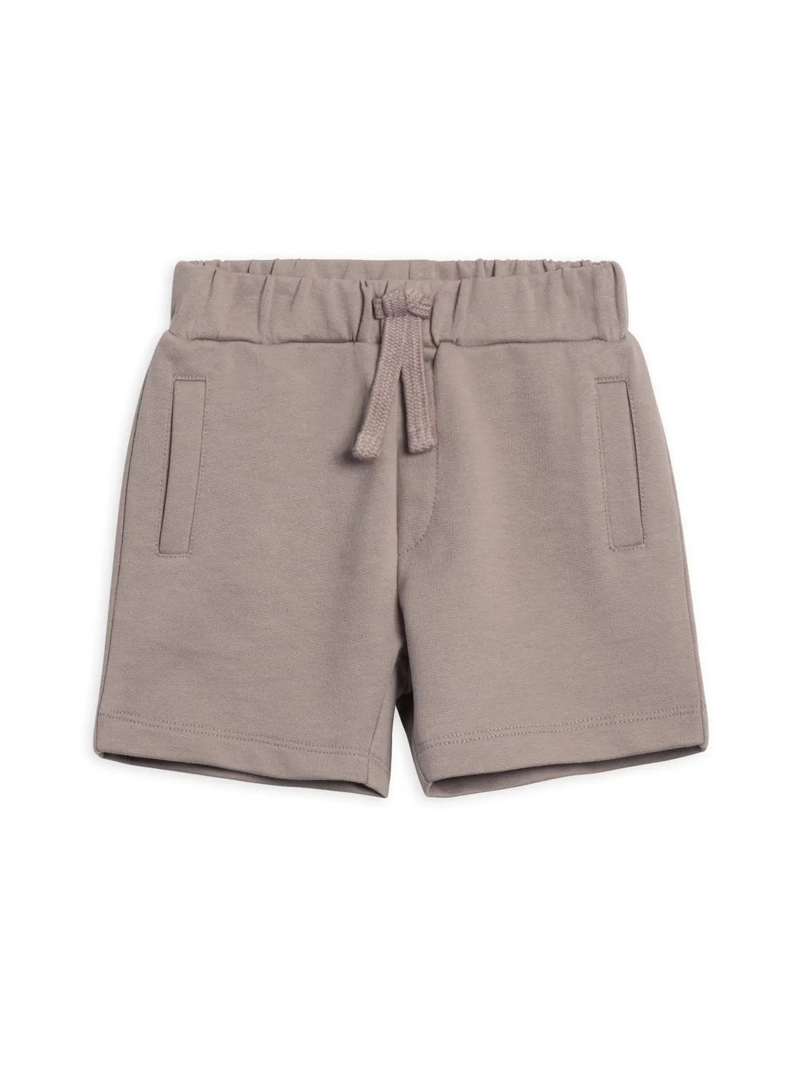 Colored Organics Baby Cove French Terry Welt Pocket Short - Pebble 4T