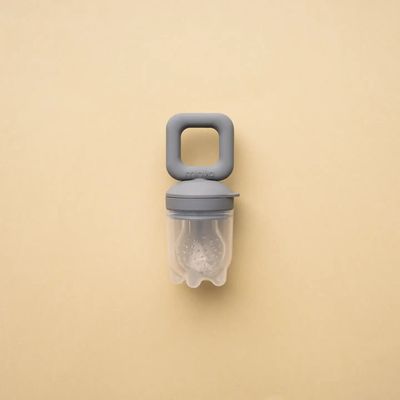 Minika Silicone Feeder Teether - Stone