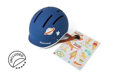 Thousand Blazing Blue Thousand Jr. Helmet - Size