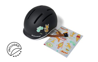 Thousand Carbon Black  Jr. Helmet - Size