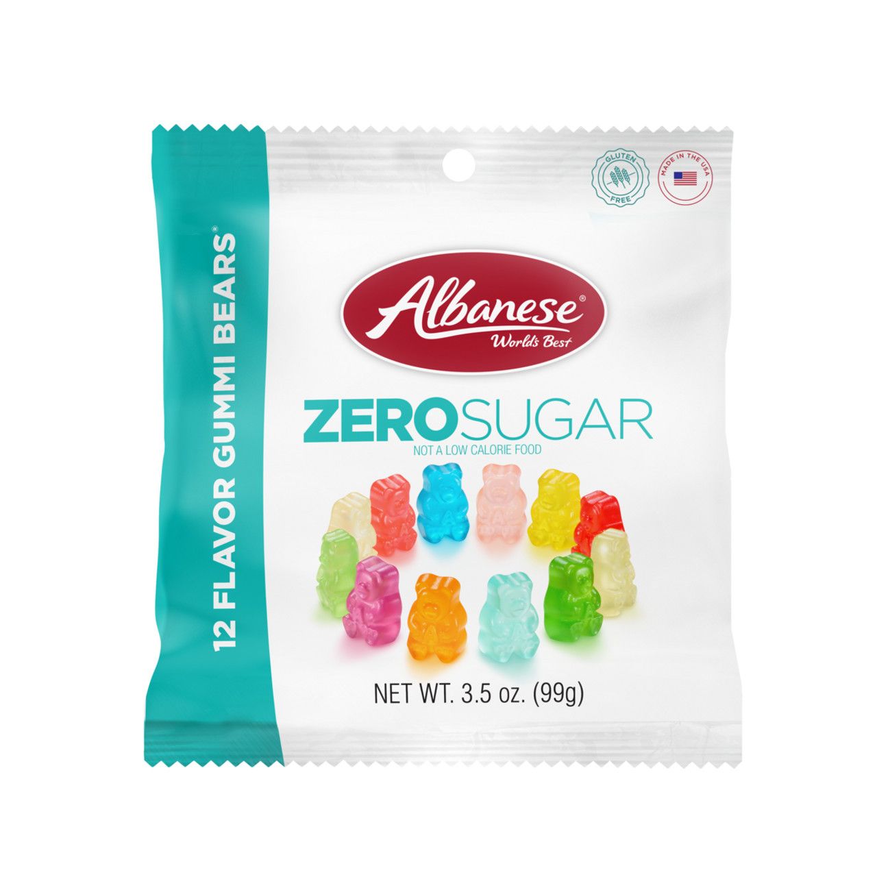 Albanese Sugar-Free 12 Flavor Gummi Bears 3.5oz