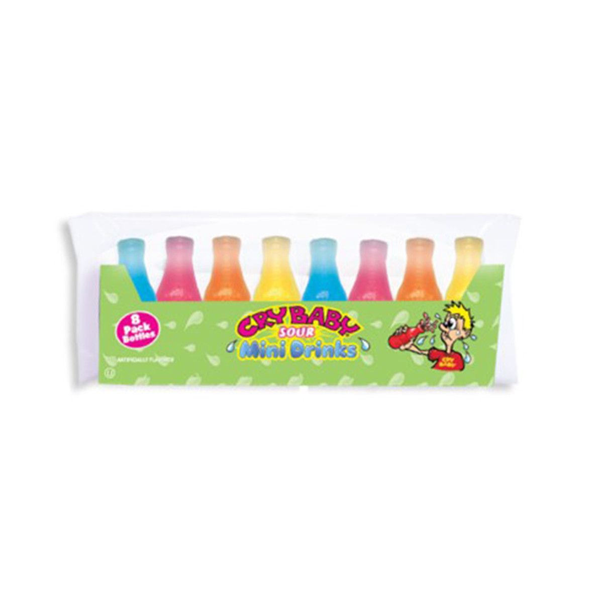 Albanese Cry Baby Sour Wax Bottles 8-pack