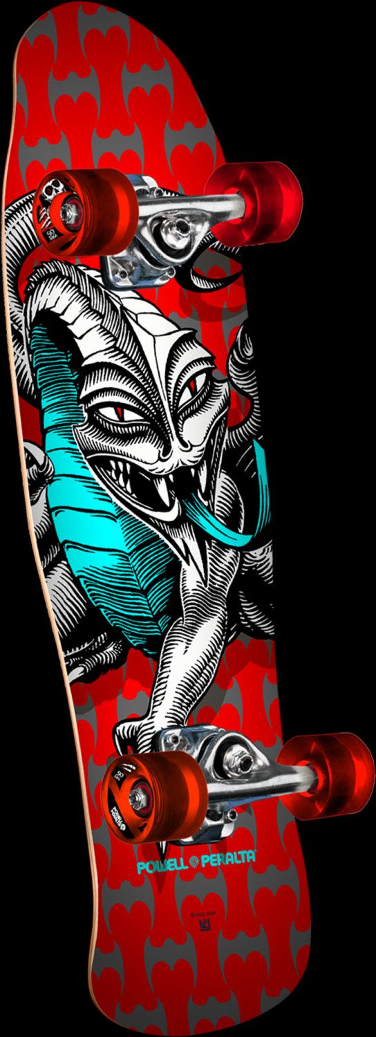 ESS POWELL PERALTA DRAGON MINI COMPLETE-8.0 RED