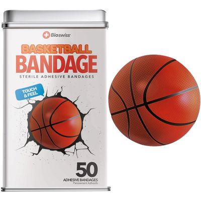 Watchitude BioSwiss Assorted Bandages 50pcs - Basketball