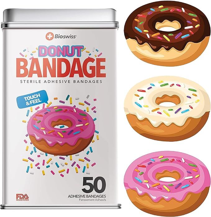 Watchitude BioSwiss Assorted Bandages 50pcs - Donut