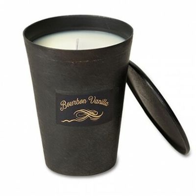 Himalayan Candles Blacksmith Iron Pot 8 oz -  Bourbon Vanilla