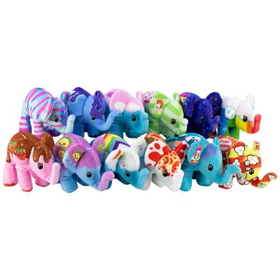 Pop Art Soft Elephant - Mystery Bag Single Plush Bean 4" Assorted