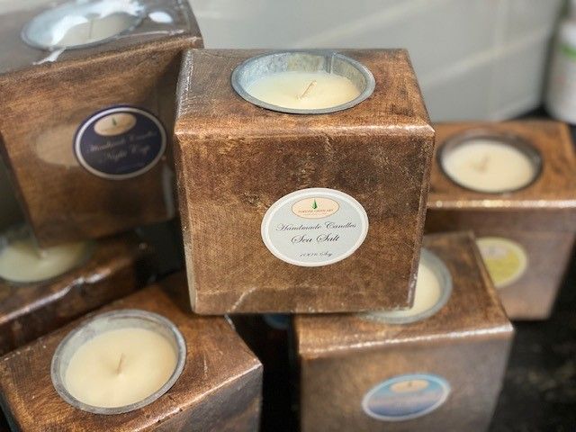 100% Soy Sugar Mold Scented Hand Poured Candle