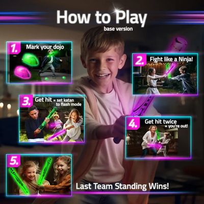 Starlux Games Glow Battle Ninja