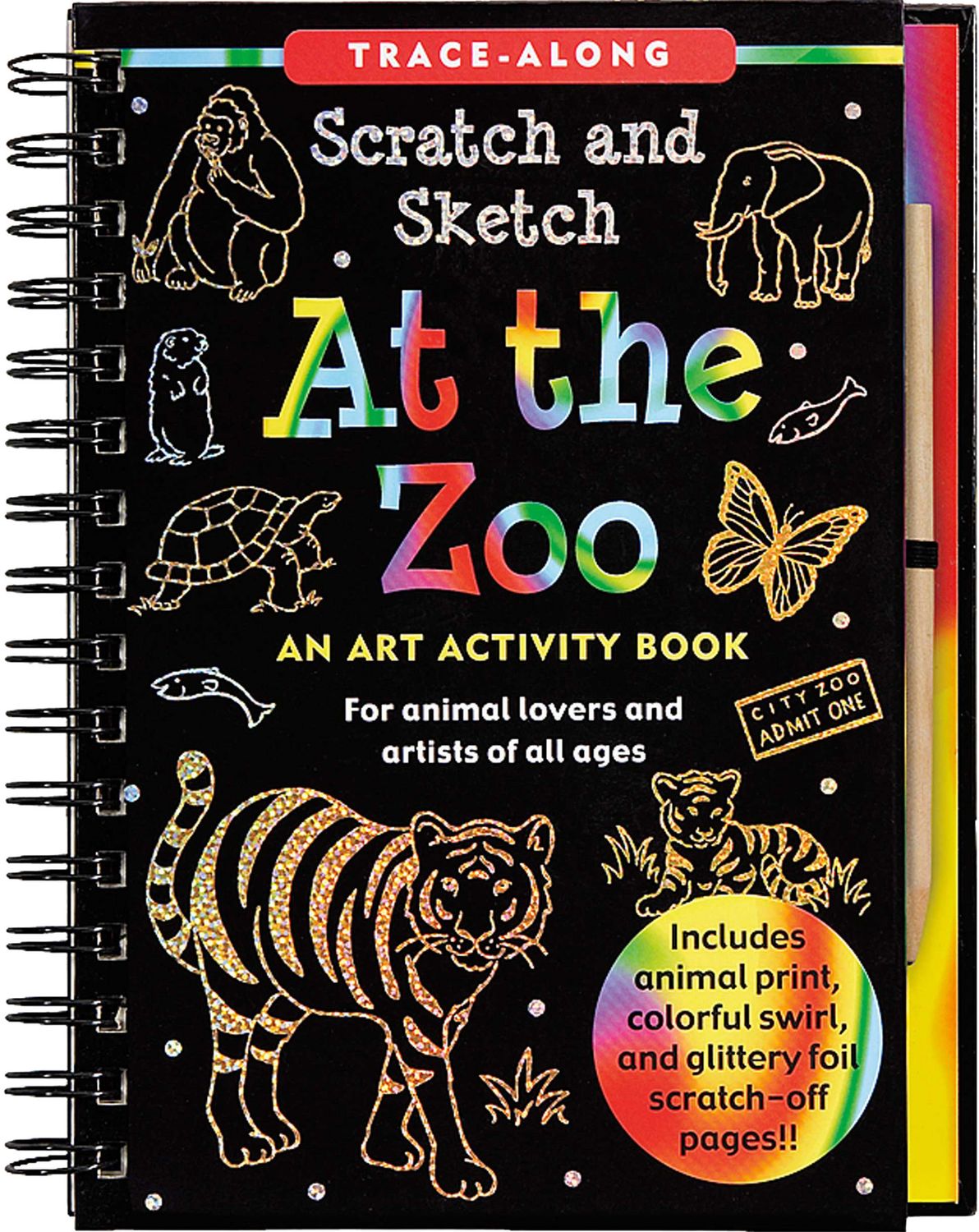 Scratch &amp; Sketch - At the Zoo