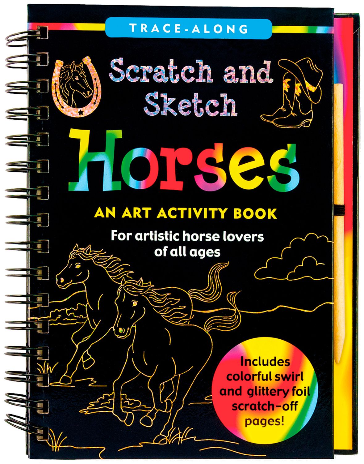 Scratch &amp; Sketch - Horses