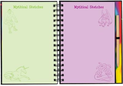 Scratch &amp; Sketch - Dragons &amp; Mythical Creatures
