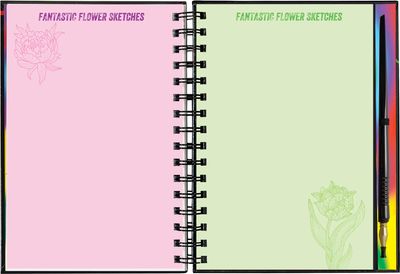 Scratch &amp; Sketch - Extreme! Flowers
